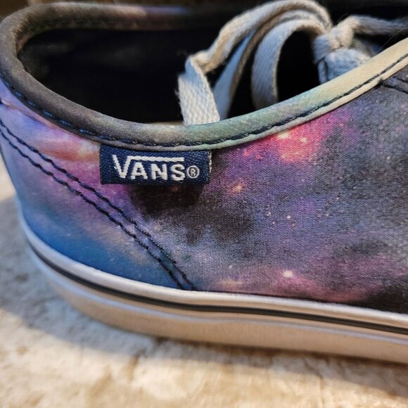 Vans Galaxy Era Cosmic Print Low Top Lace Up Sneakers Women's size 6.5/Men's 5/K - Picture 7 of 9